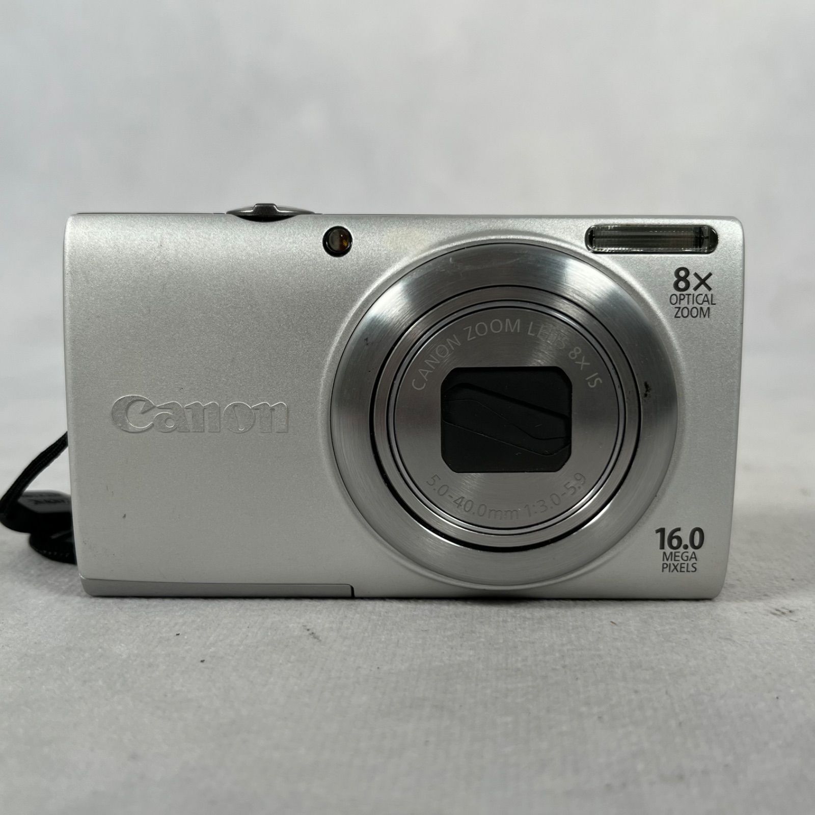 【管2607-370】Canon キヤノン PowerShot A4000 IS シルバー バッテリー欠品 コンパクトデジタルカメラ 動作未確認 現状渡し