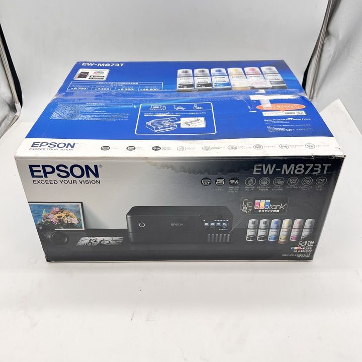 EPSON エコタンク搭載モデル EW-M873T 本体　【未開封新品】 開封済・未使用】EPSON EW-M873T エコタンク複合機 - メルカリ