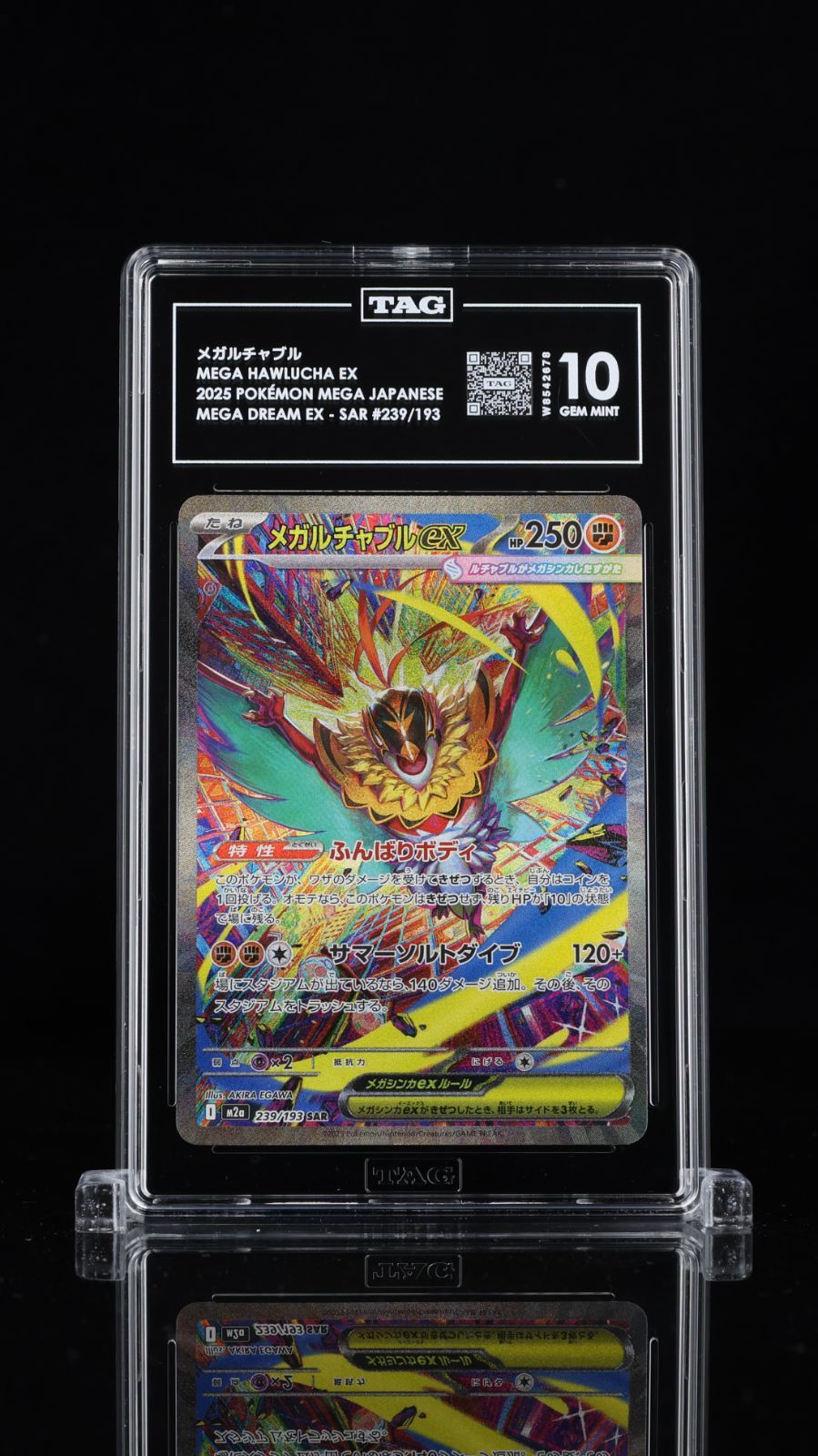 PSA 10 相当 TAG10 ポケモンカード ポケカ メガルチャブルex 239/193