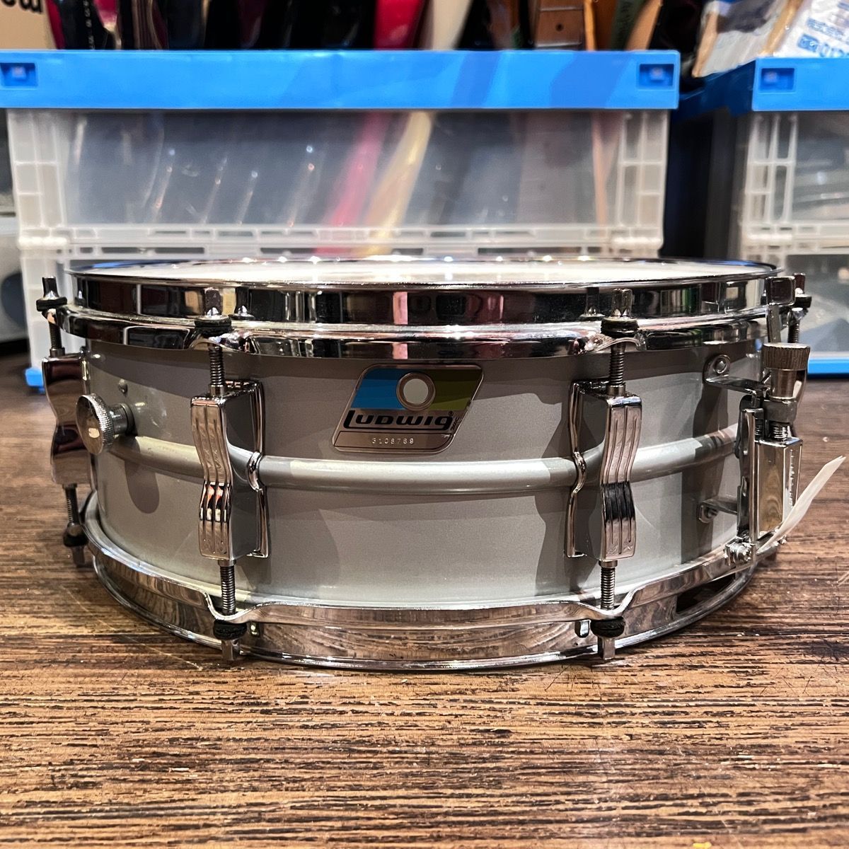 Ludwig LM404 Acrolite ラディック アクロライト ブルーオリーブバッジ