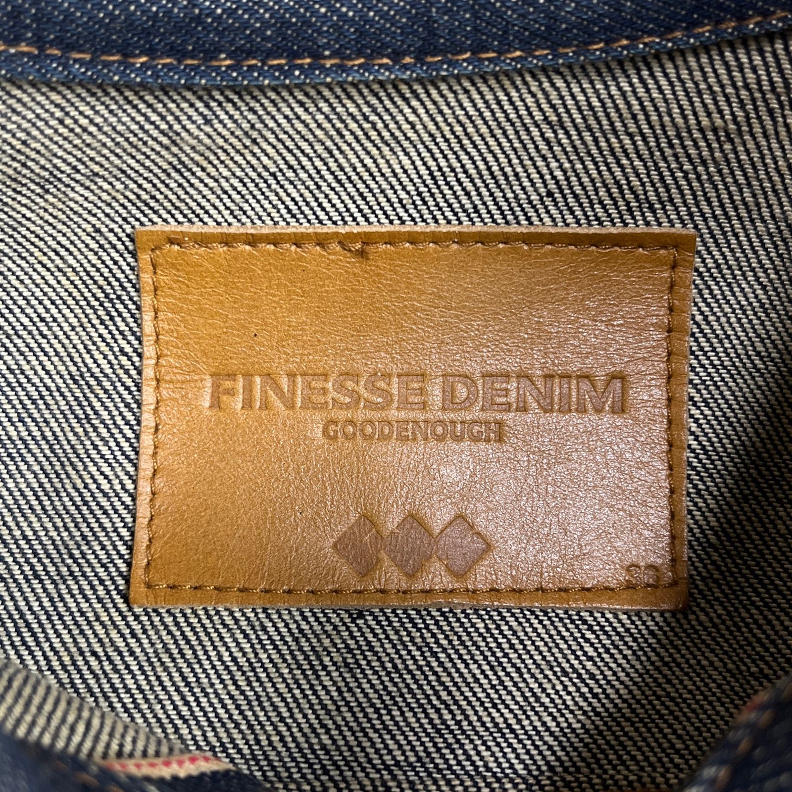 FINESSE × GOODENOUGH 1st型 デニムジャケット フィネス グッドイナフ