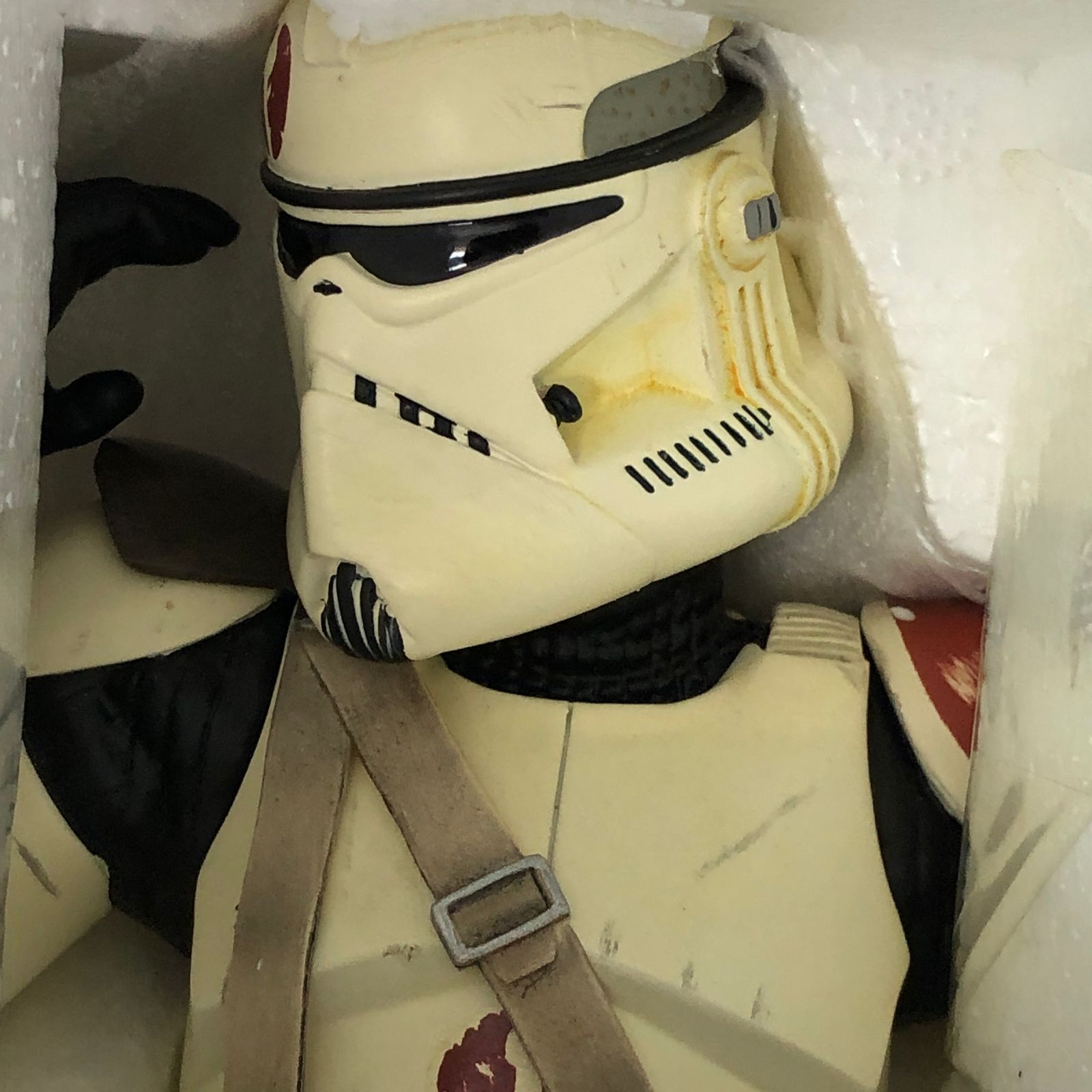 限定版 コマンダーグリーのミニバスト フィギュア △100 STAR WARS コマンダー・ネヨ（1318/1500 ） ＆ コマンダー