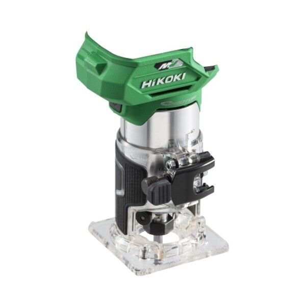 【アウトレット】 HiKOKI(ハイコーキ) M3608DA (NN) 36V コードレス トリマ 本体のみ 8mm アグレッシブグリーン 1台