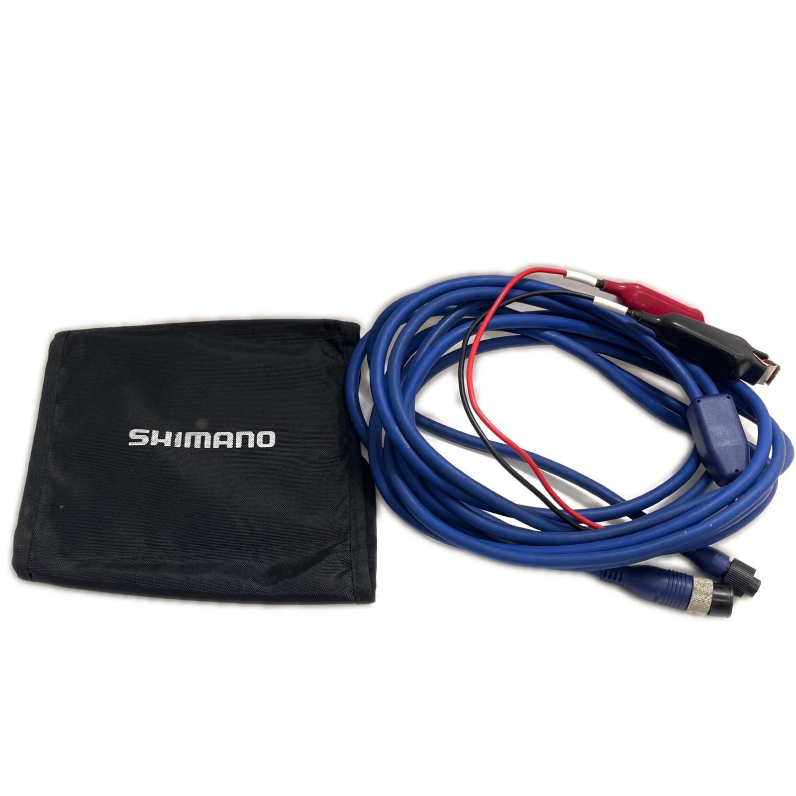 SHIMANO シマノ 魚群探知機 魚探 探見丸CV 動作確認済・電源コード付