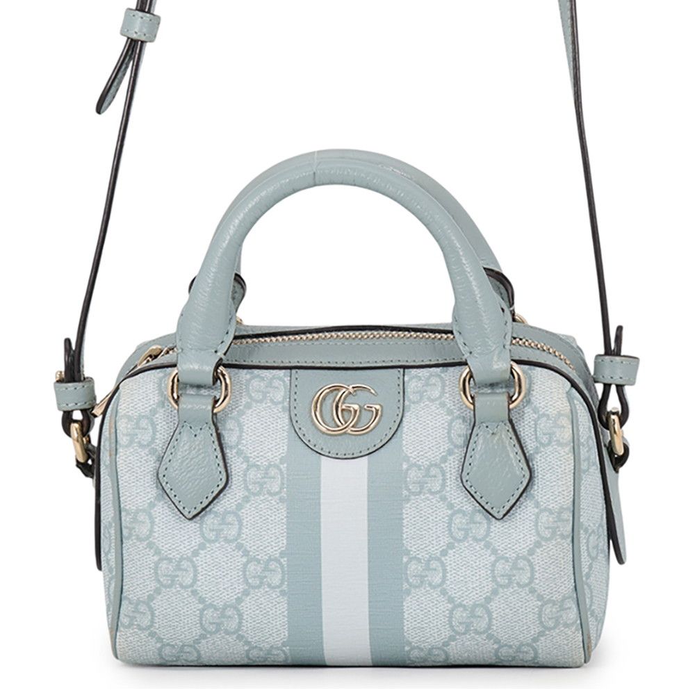 グッチ ショルダーバッグ オフィディア ボストンバッグ スーパーミニ GGスプリーム/レザー781490 GUCCI 2wayハンドバッグ