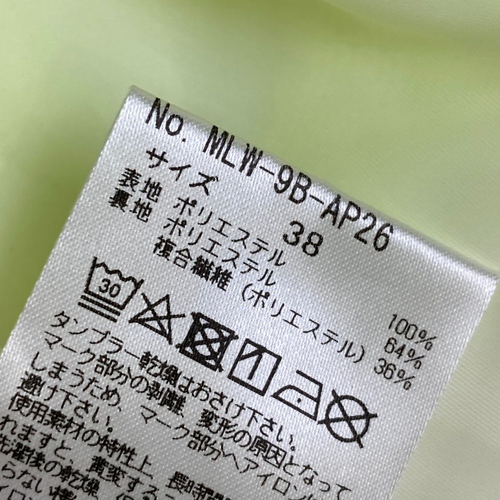 マークアンドロナワンピース 38サイズ ゴルフ サイズ：38 MARK&LONA マークアンドロナ ノースリーブ