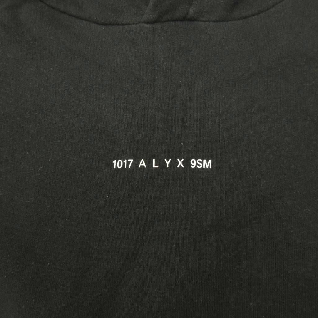 アリクス ALYX スウェットパーカー プルオーバー ロゴプリント 長袖 M アリクス ALYX プルオーバー パーカー フーディ ロゴ プリント 長袖 M