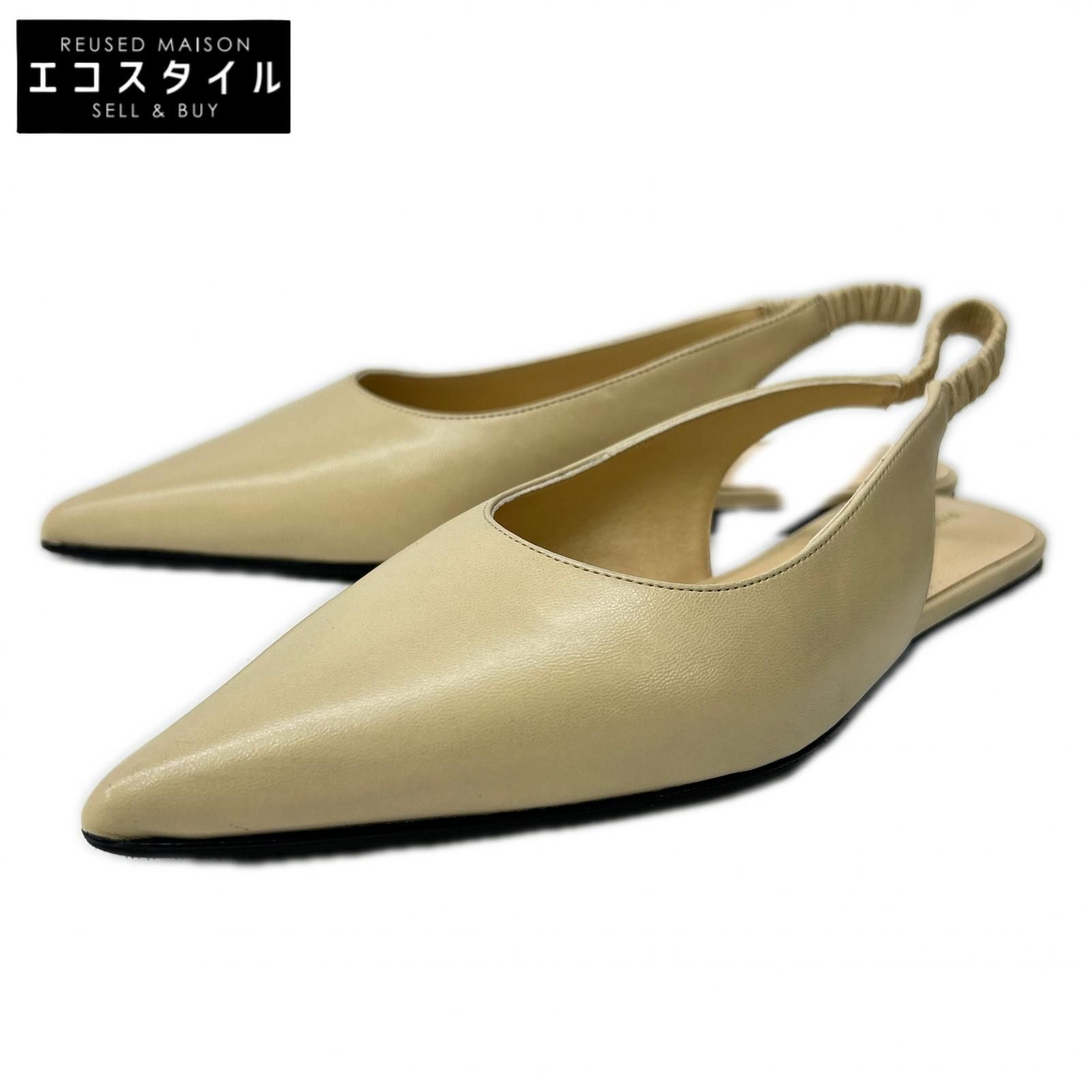 Proenza Schouler　プロエンザスクーラー　【美品】ポンテッドトゥ レザー サンダル　35
