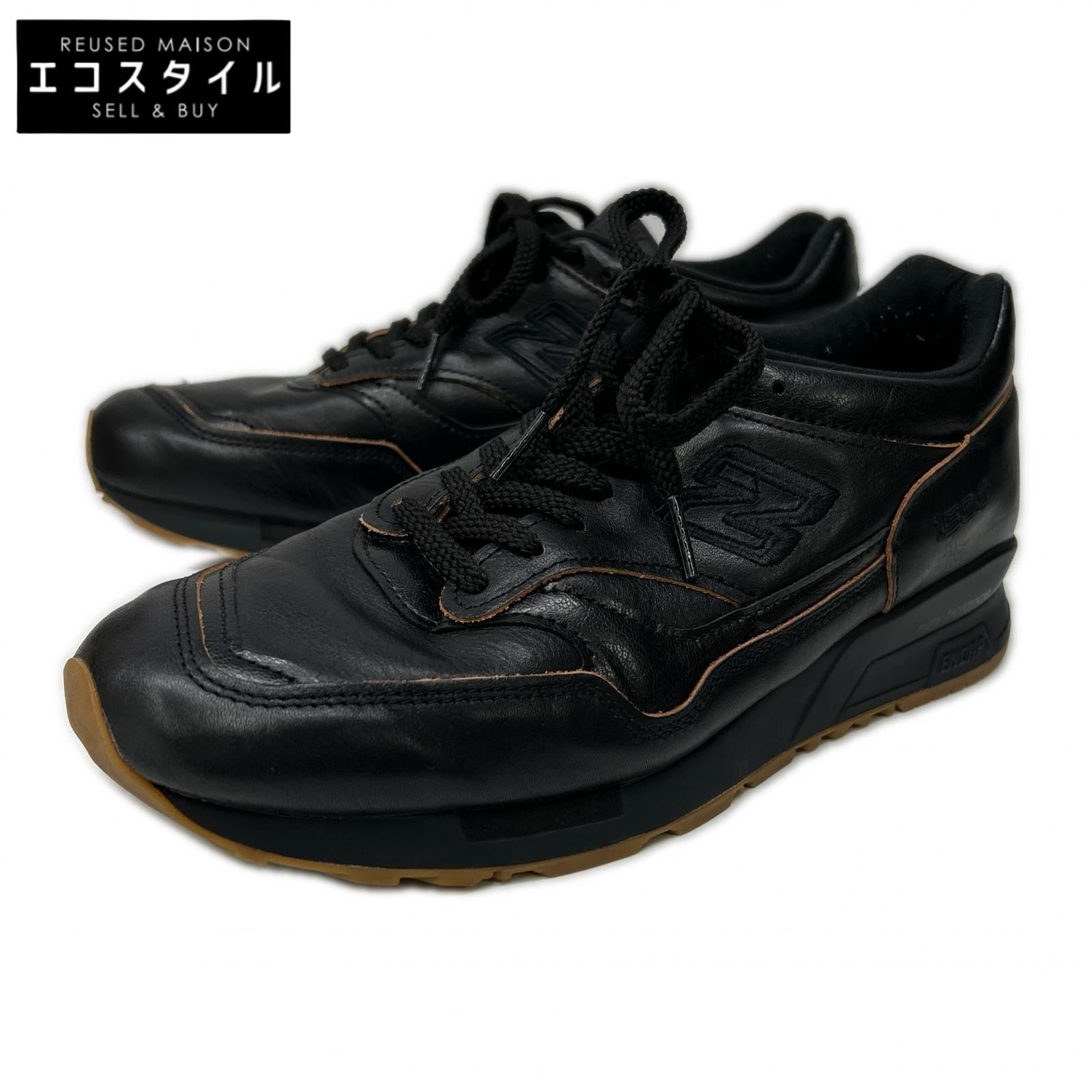 NEW BALANCE　ニューバランス　【美品】U1500KBI Made in UK 1500- Biscuit edge leather ローカットスニーカー　27