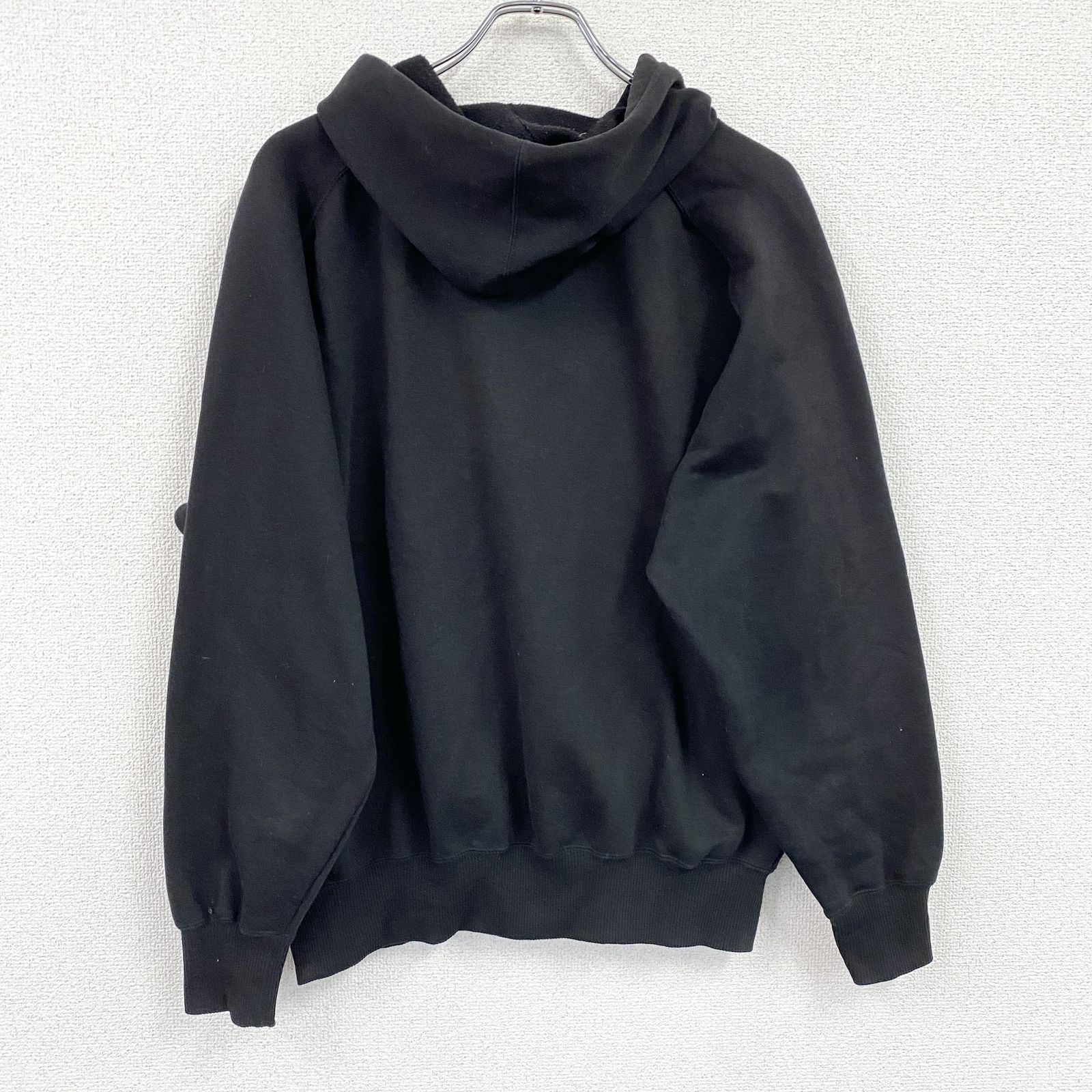 Champion チャンピオン スウェットパーカー/フーディー 黒 ブラック XL