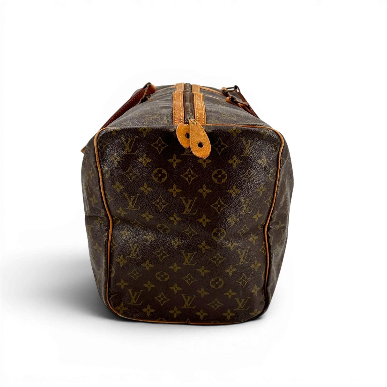 LOUIS VUITTON サック・スープル55 モノグラムキャンバス ブラウン