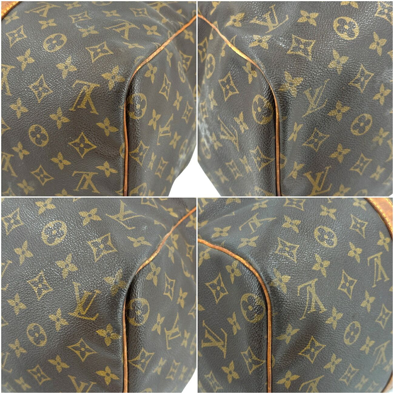 【LOUIS VUITTON】サックスープル45 モノグラム　ボストンバッグ LOUIS VUITTON サック・スープル45 モノグラムキャンバス ブラウン
