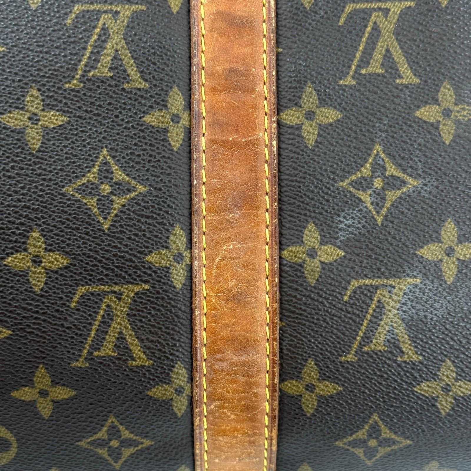 LOUIS VUITTON サック・スープル45 モノグラムキャンバス ブラウン