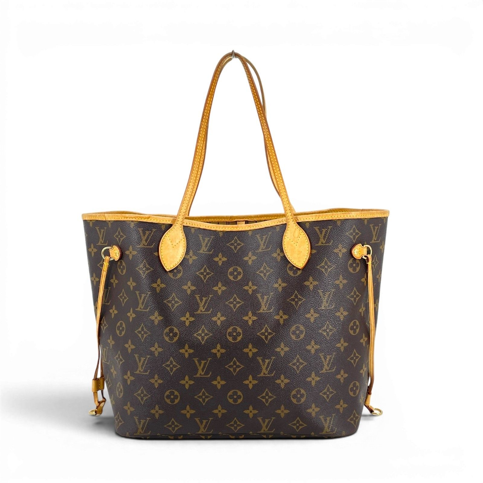 LOUIS VUITTON ネヴァーフルMM モノグラムキャンバス ブラウン ショルダーバッグ M40156