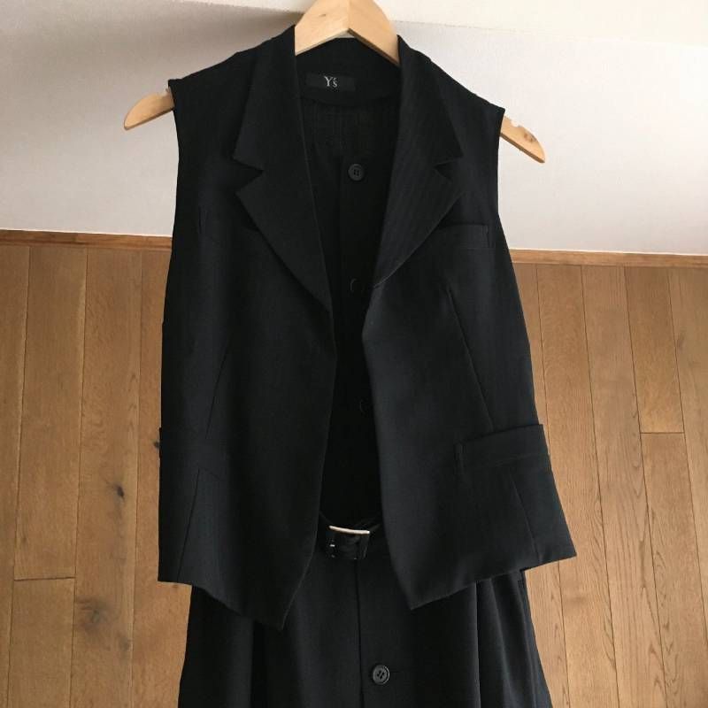 美品 ワイズ Y's ヨウジヤマモト デザイン ロング ワンピース YR-D75