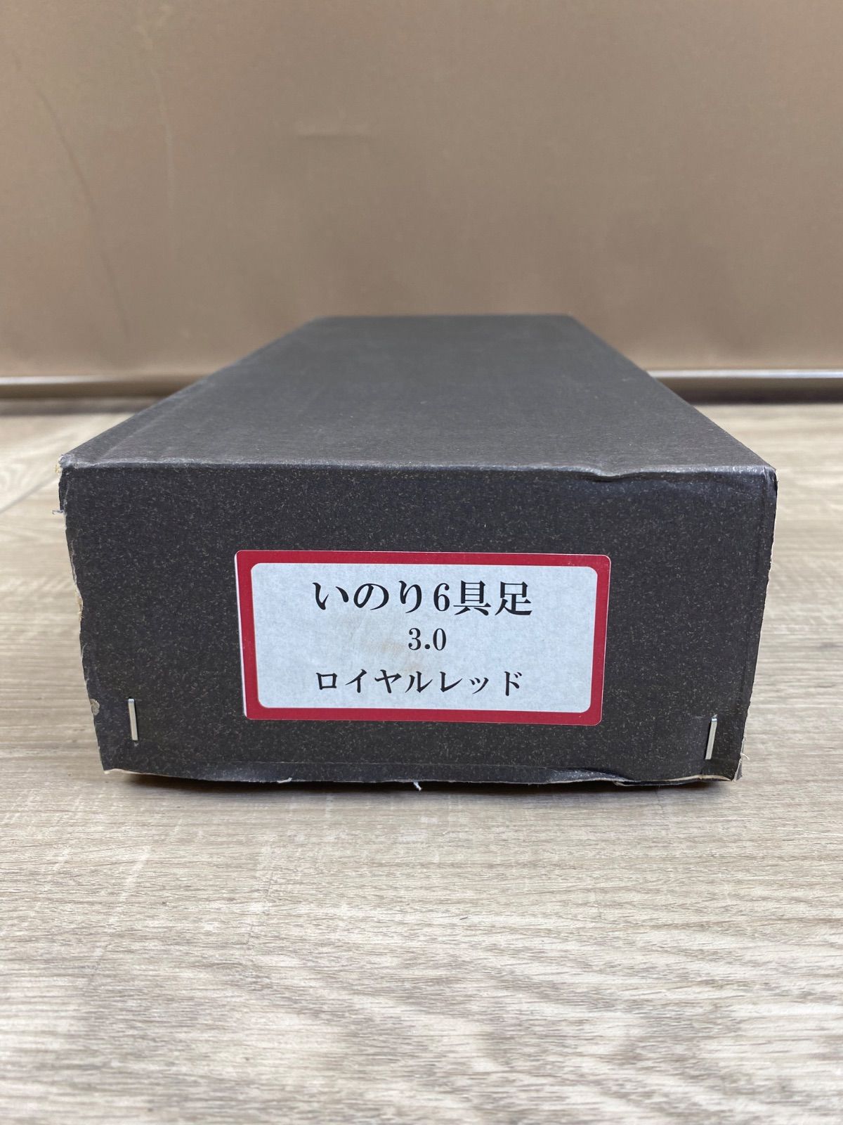高岡仏具　いのり　6具足　3.0 ロイヤルレッド　伝統的工芸 S26-0103BN