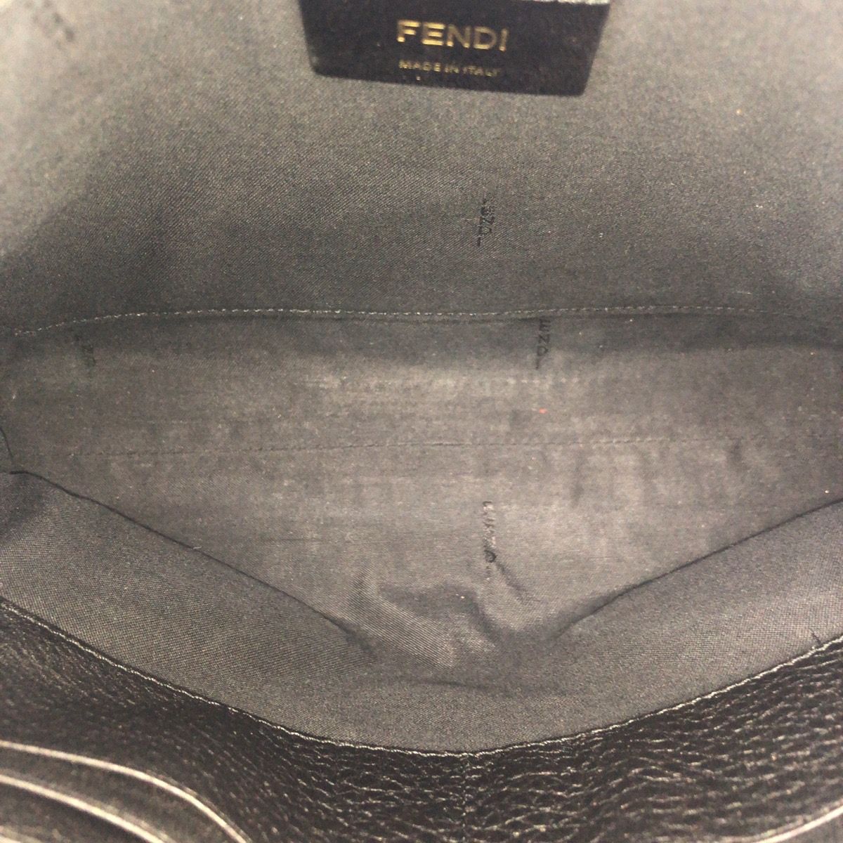 美品 FENDI フェンディ バッグ バグズ モンスター ブラック 黒