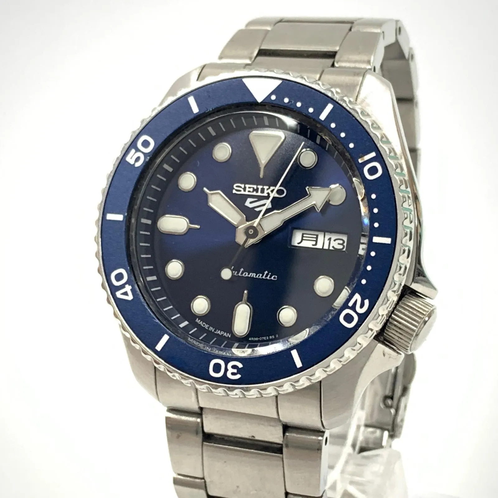 SEIKO セイコー 5スポーツ 裏スケルトン 自動巻き 腕時計 4R36-07GD 