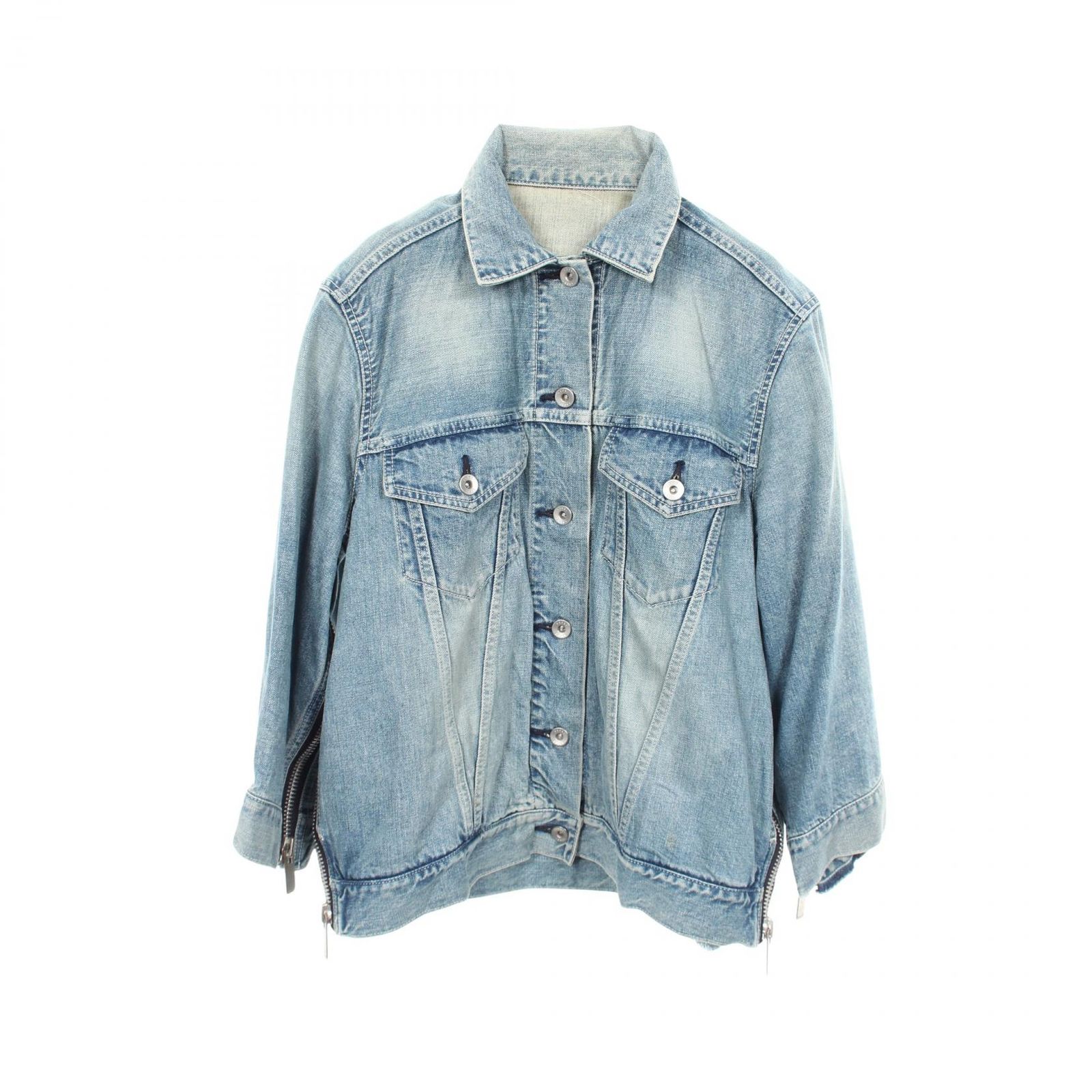 Sacai サカイ サイドジップ デニムジャケット - メルカリ