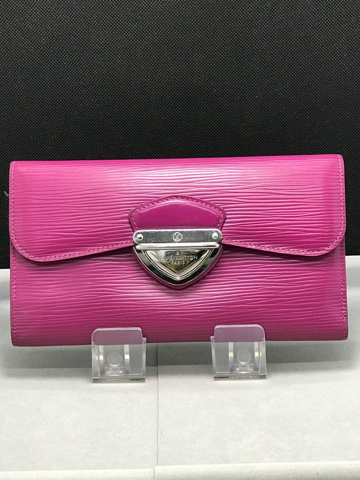 LOUIS VUITTON　ルイヴィトン　長財布　ポルトフォイユウジェニ　エピ　パープル系　2828