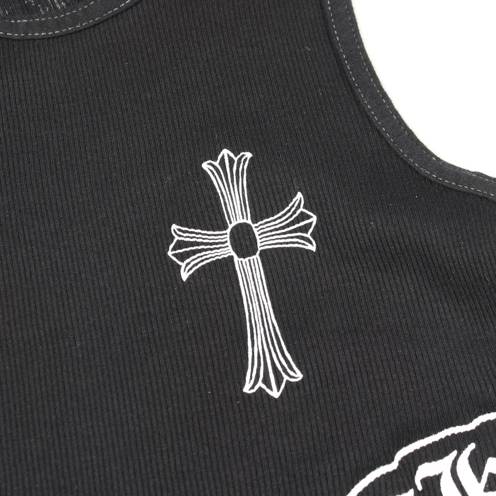 CHROME HEARTS クロムハーツ CHクロス サイドロゴ タンクトップ 【公式