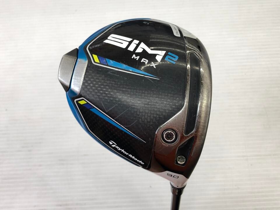 テーラーメイド　SIM2 MAX　9度　TENSEI BLUE TM50(SIM2)　Sフレックス　ドライバー　中古【最短即日発送】