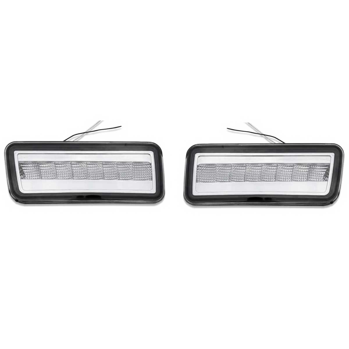 汎用 LEDフォグランプ LEDフォグライト 2個セット フロント カスタム ハイキャブ ワイドキャブ 標準キャブ ローキャブ エアダム 一体 スポイラー 日野 いすゞ 三菱ふそう 2t