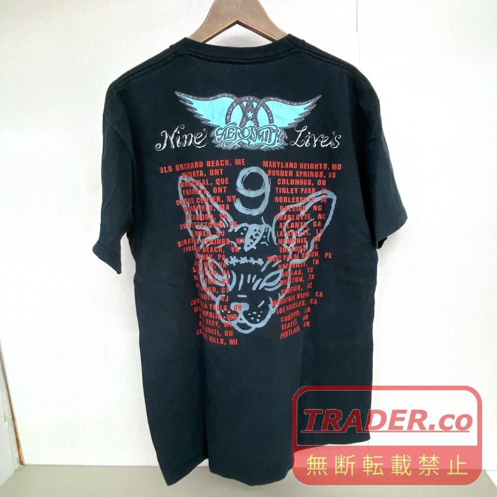 03w28230 Aerosmith エアロスミス ヴィンテージツアーTシャツ 『Nine