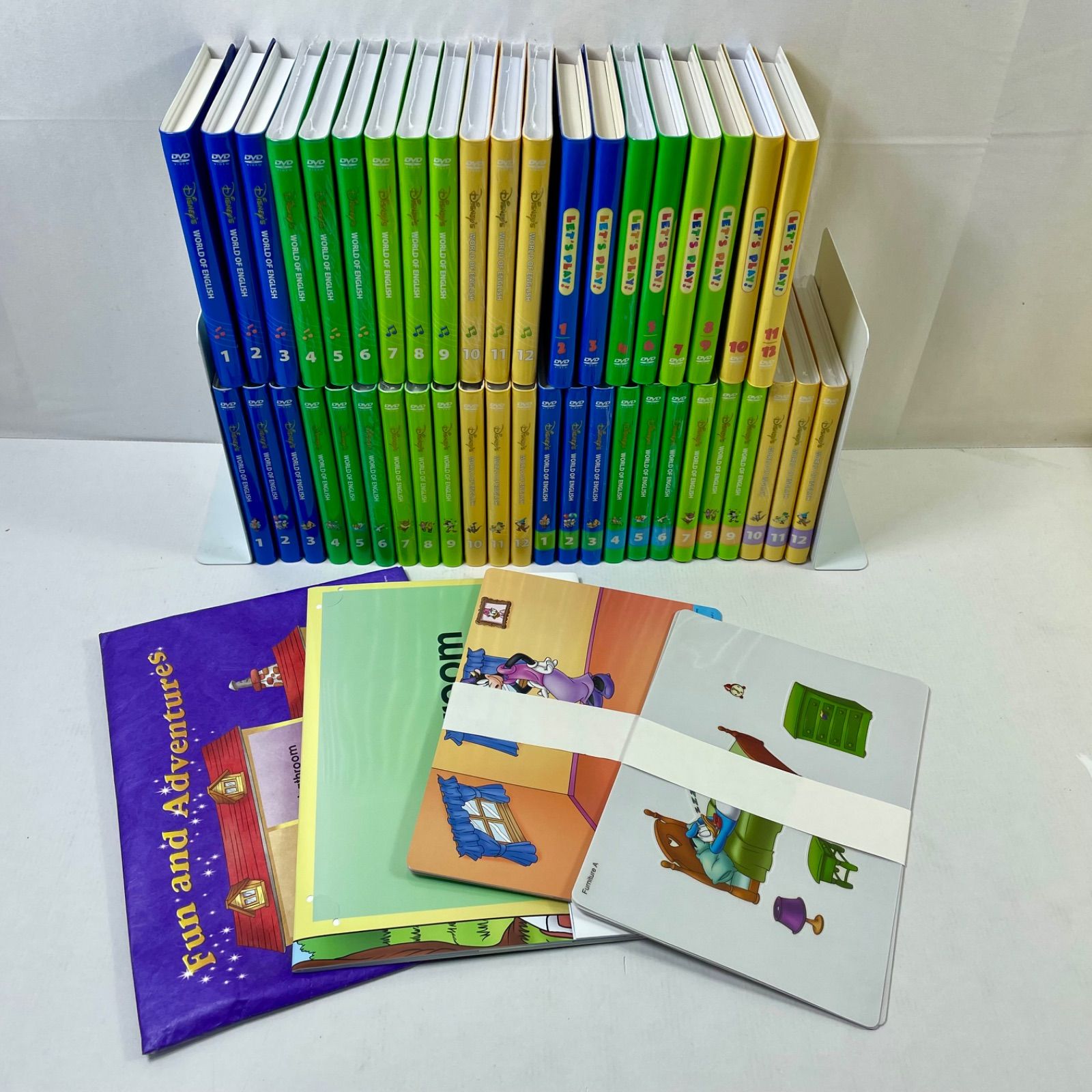 A3697・ディズニー 英語システム DWE DVD セット ※シュリンク付き 未開封 20巻分 16,265円