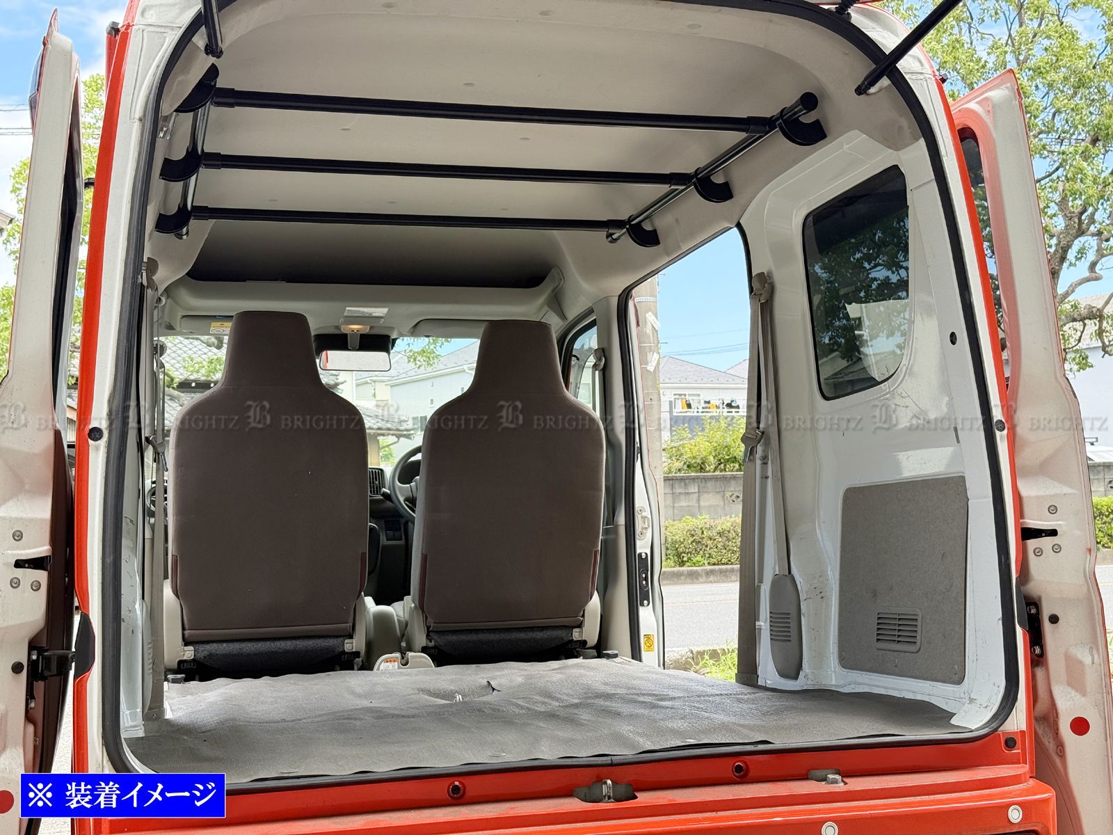 タウンボックス DS18W マルチルーフバー 5PC