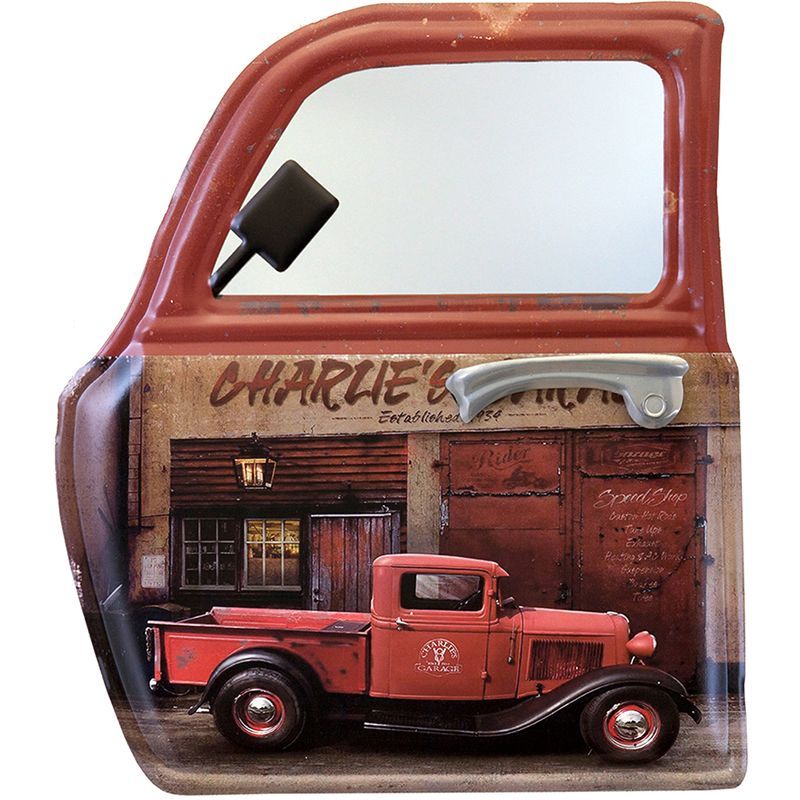 カー ドアミラー Car Door Mirror CHARLIE'S GARAGE 壁掛け アンティーク インテリア雑貨｜プレゼント・男前インテリア