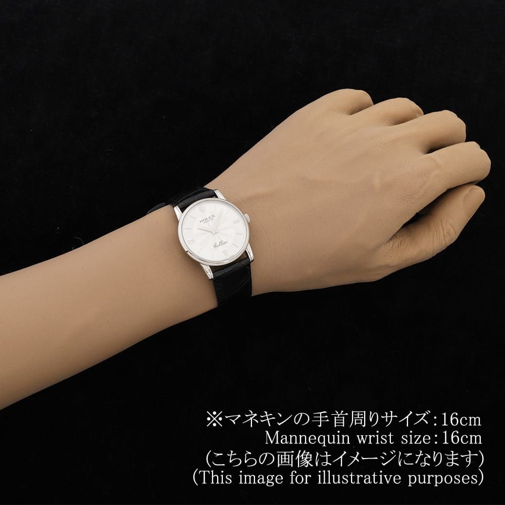 ロレックス チェリーニ 5116/9 シルバー K番 中古 メンズ - メルカリ