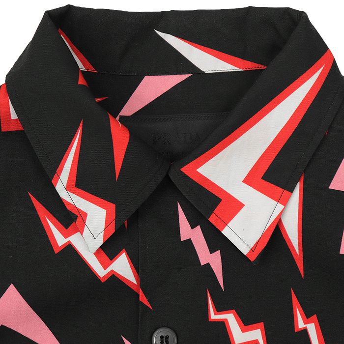 極美品】PRADA プラダ シャツ サイズ L メンズ 2019年モデル ハート