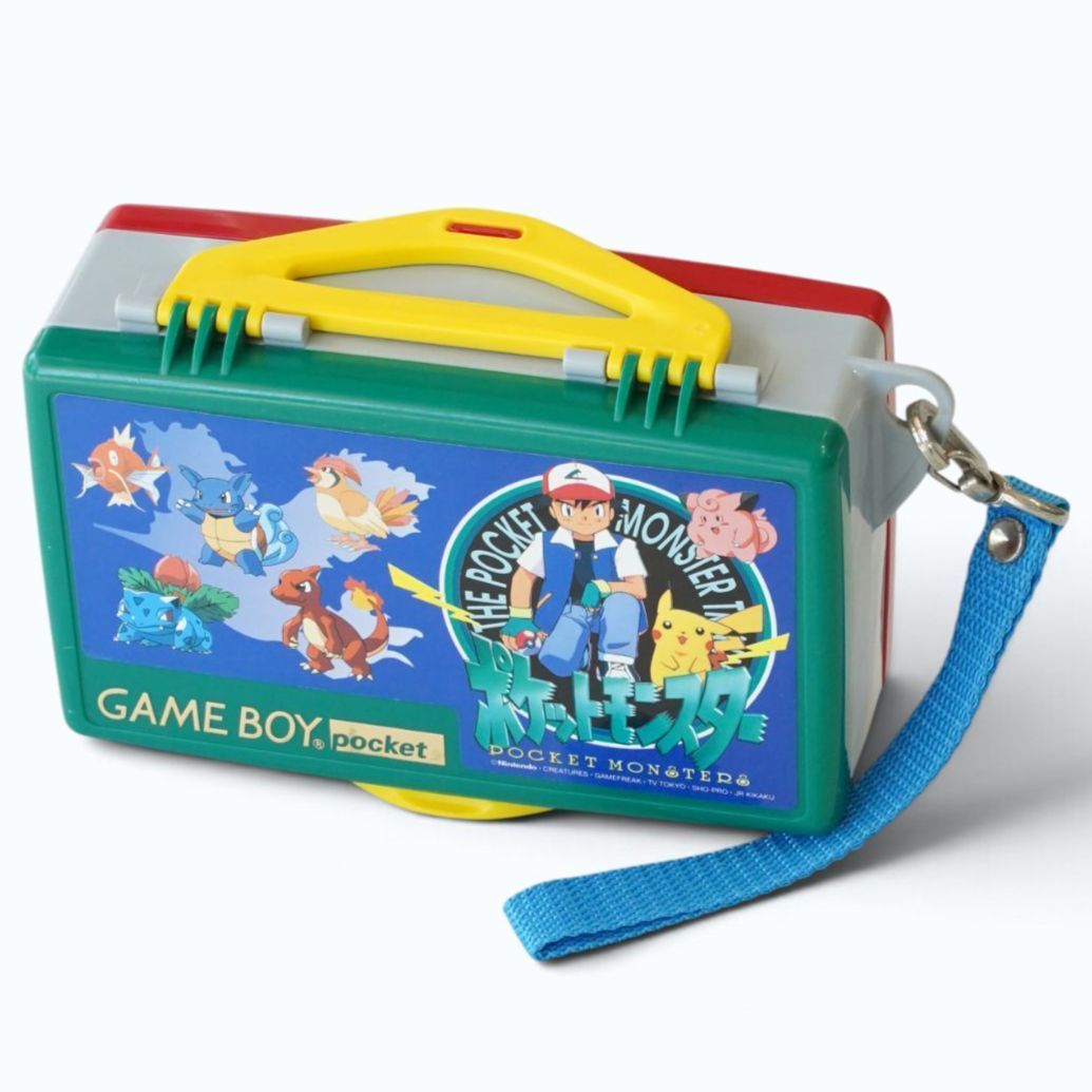 ポケットモンスター GAME BOY pocket 収納ケース 赤・緑 初代ポケモン
