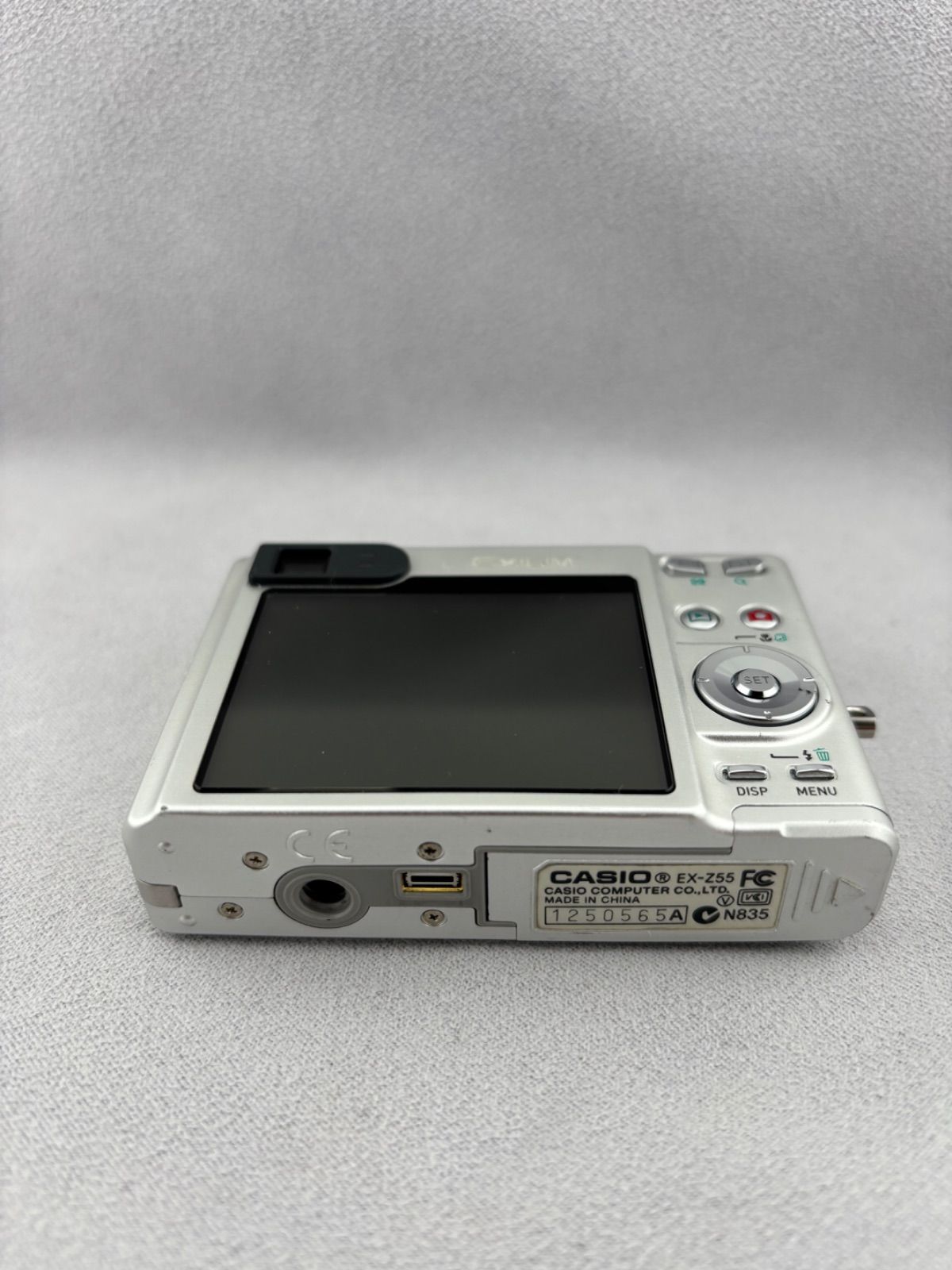 2098【美品、動作確認済み】 CASIO EXILIM EX-Z55 シルバー カシオ