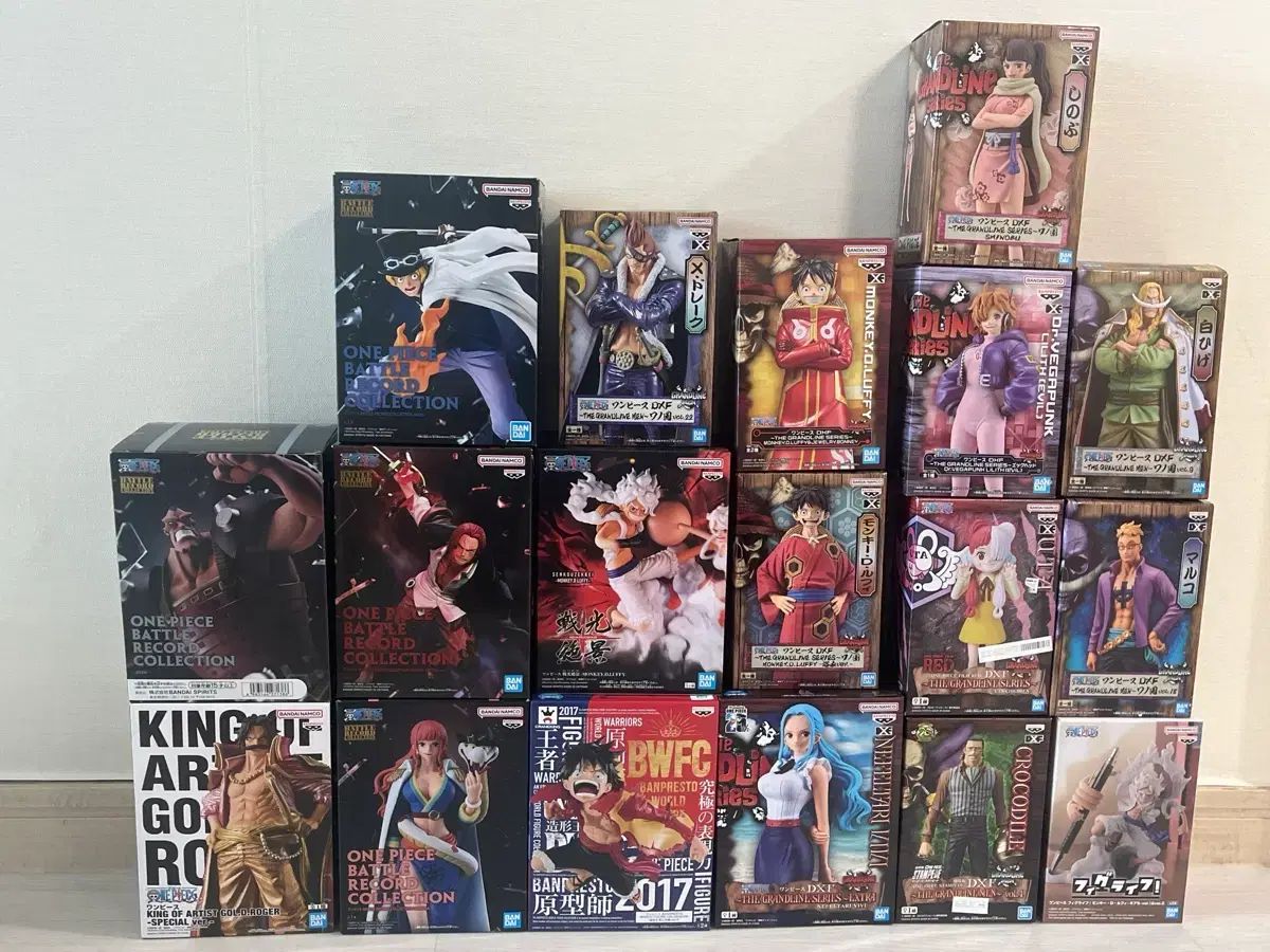ONE PIECE フィギュア 18種 まとめ