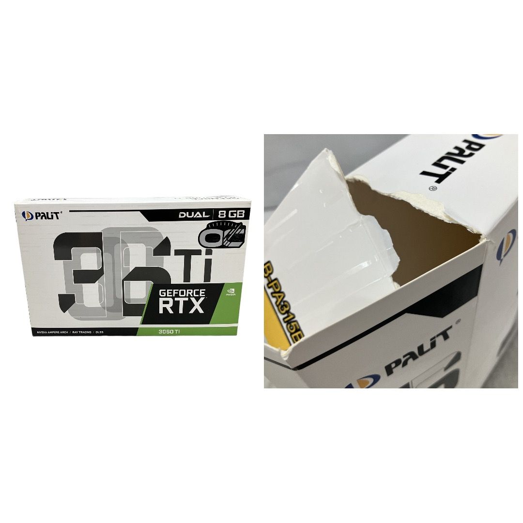 ジャンク PALIT RTX 3060 Ti DUAL OC グラボ - メルカリ