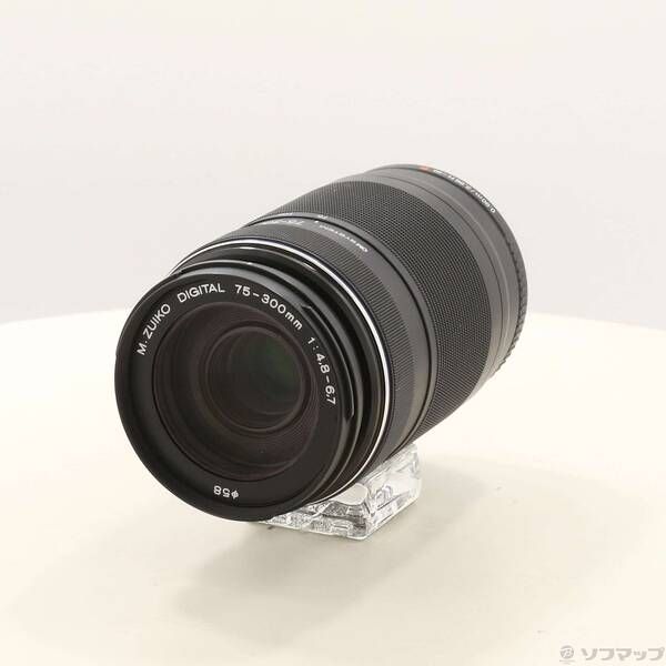 ソフマップ 〔中古品〕 M.ZUIKO DIGITAL ED 75-300mm F4.8-6.7 II ブラック【262】