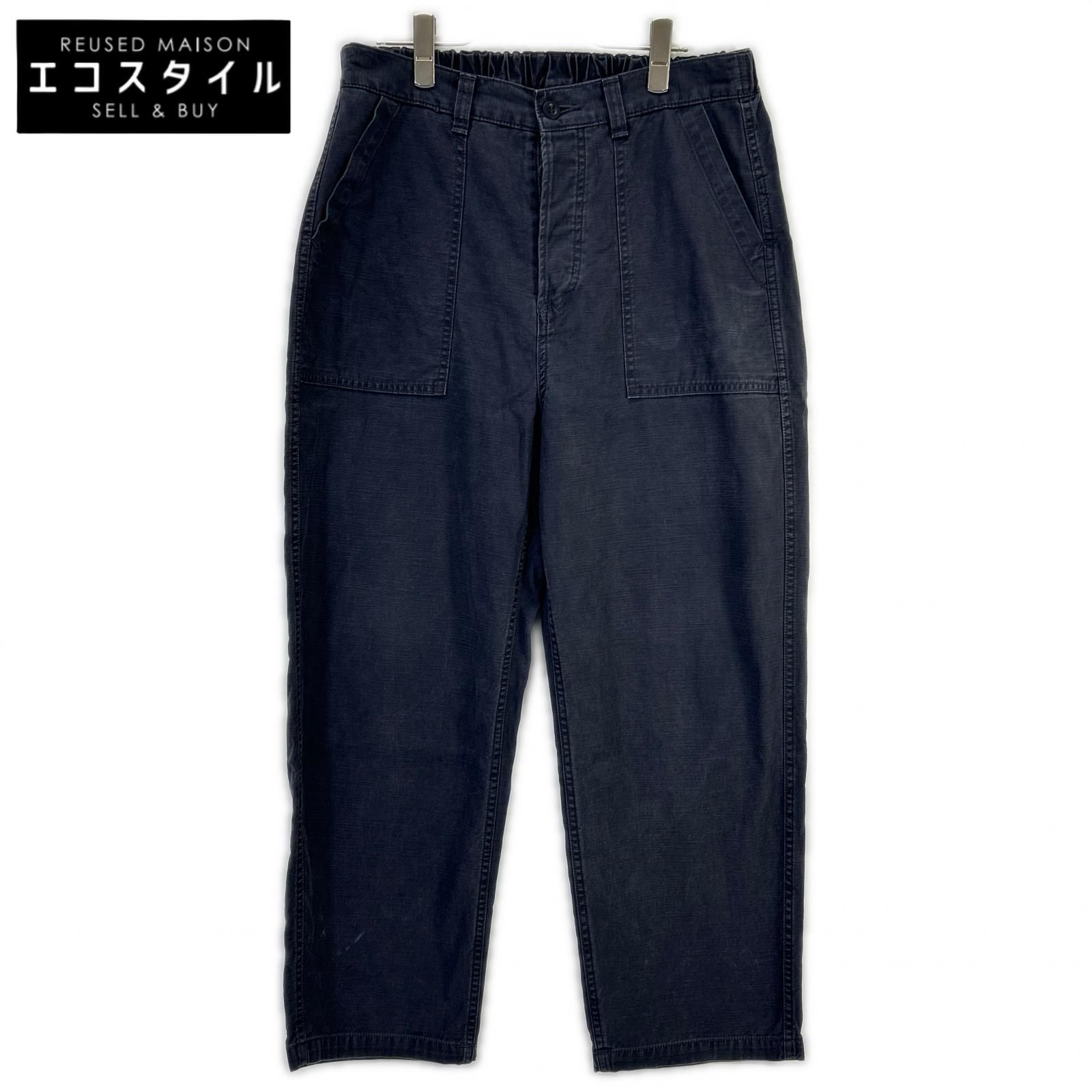 journal standard luxe　ジャーナルスタンダード ラックス　24030440214030 グレー バックサテンベイカーパンツ　M