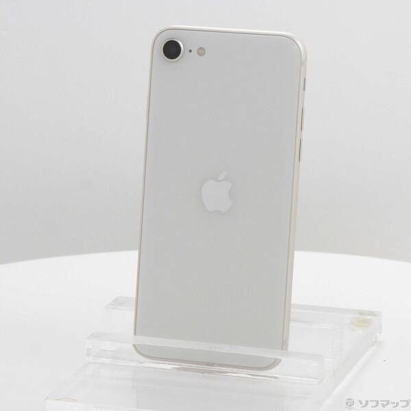 ソフマップ 〔中古品〕 iPhone SE 第3世代 64GB スターライト MMYD3J／A SIMフリー【349】