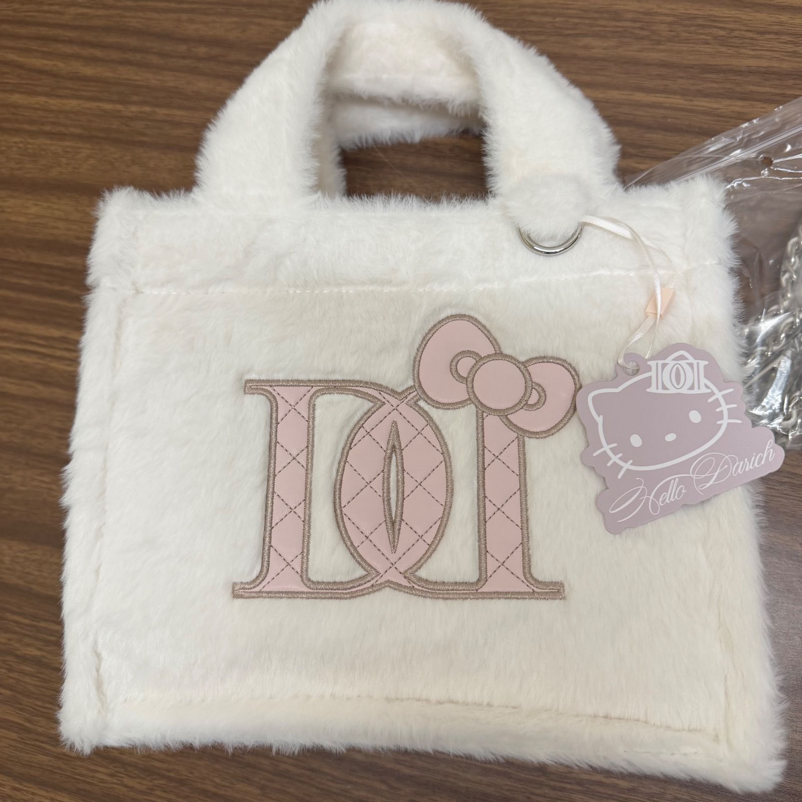b11340)未使用保管品 ダーリッチ Hello Darichファーミニトートバッグ