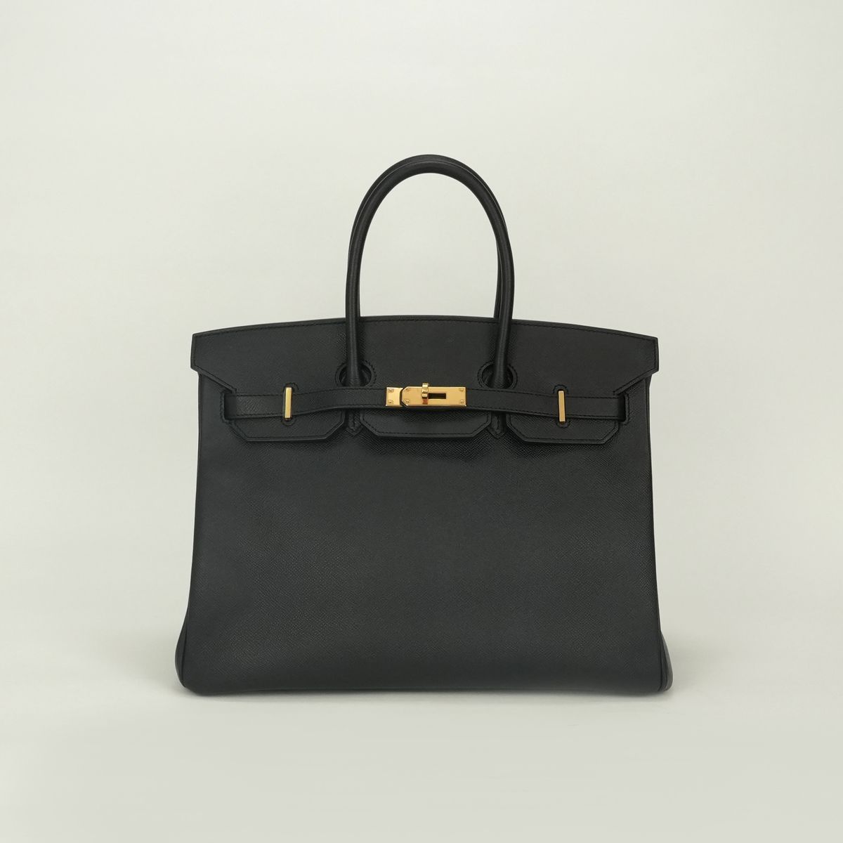 エルメス HERMES バーキン35 バーキン 35 バッグ トートバッグ エプソン ノワール　Noir ブラック Black 黒 ゴールド金具 ヴォーエプソン ハンドバッグ