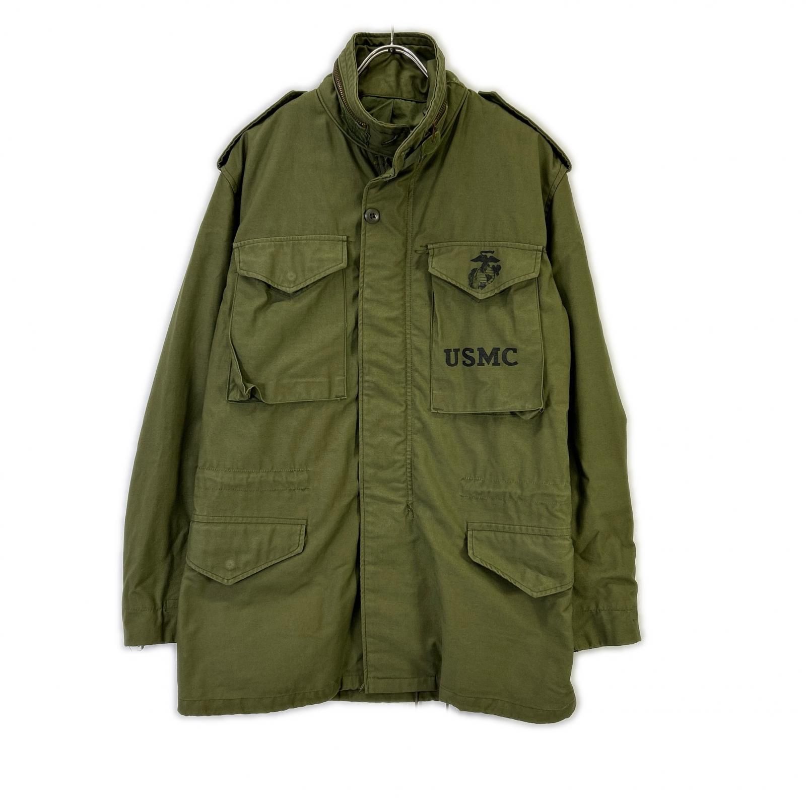 ALPHA アルファ カーキ DLA-100-80-C-2530 Mー65 USMC 3rdモデル フィールドジャケット S LONG ALPHA アルファ カーキ DLA-100-80-C-2530 Mー65 USMC 3rdモデル