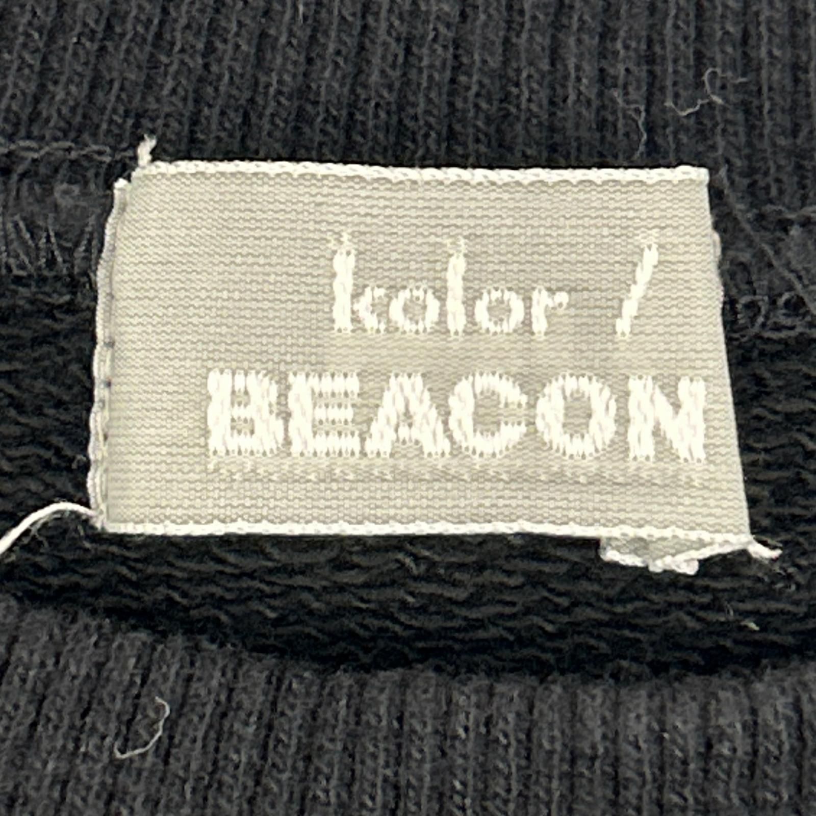 kolor カラー ブラック 22WBM-T08233 BEACON プリント SWEAT 1 kolor カラー ブラック 22WBM-T08233 BEACON プリント SWEAT 1 - メルカリ