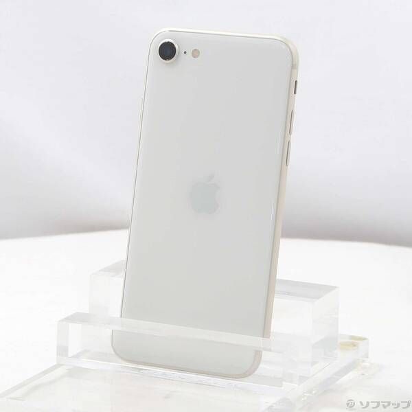 ソフマップ 〔中古品〕 iPhone SE 第3世代 64GB スターライト MMYD3J／A SIMフリー【305】