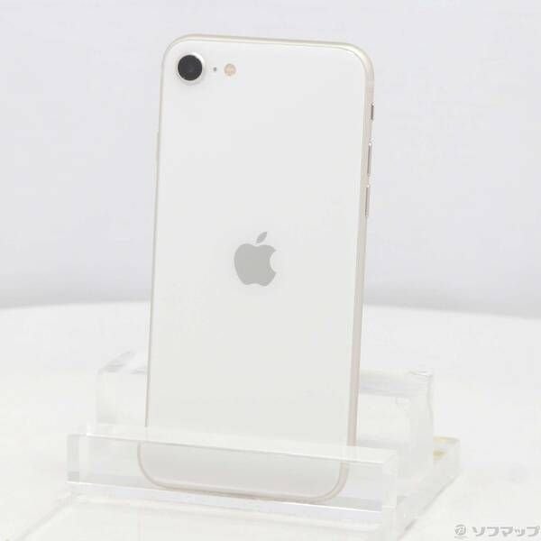 ソフマップ 〔中古品〕 iPhone SE 第3世代 64GB スターライト MMYD3J／A SIMフリー【344】