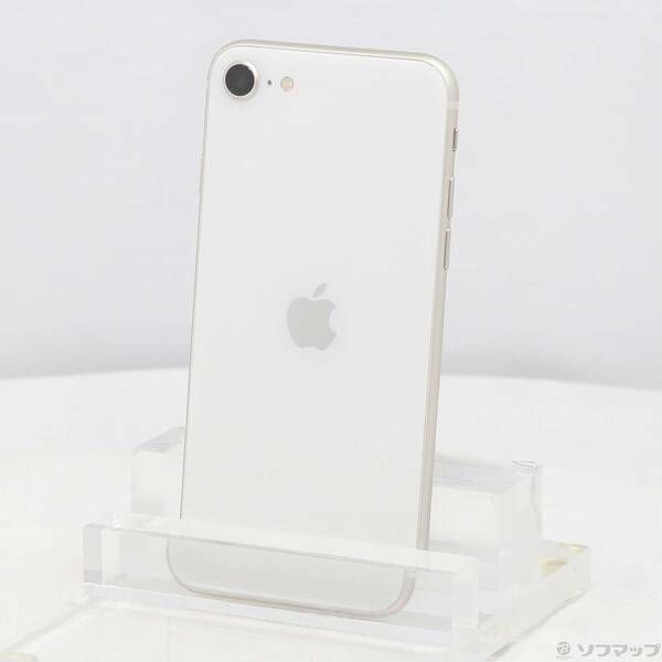 ソフマップ 〔中古品〕 iPhone SE 第3世代 64GB スターライト MMYD3J／A SIMフリー【344】