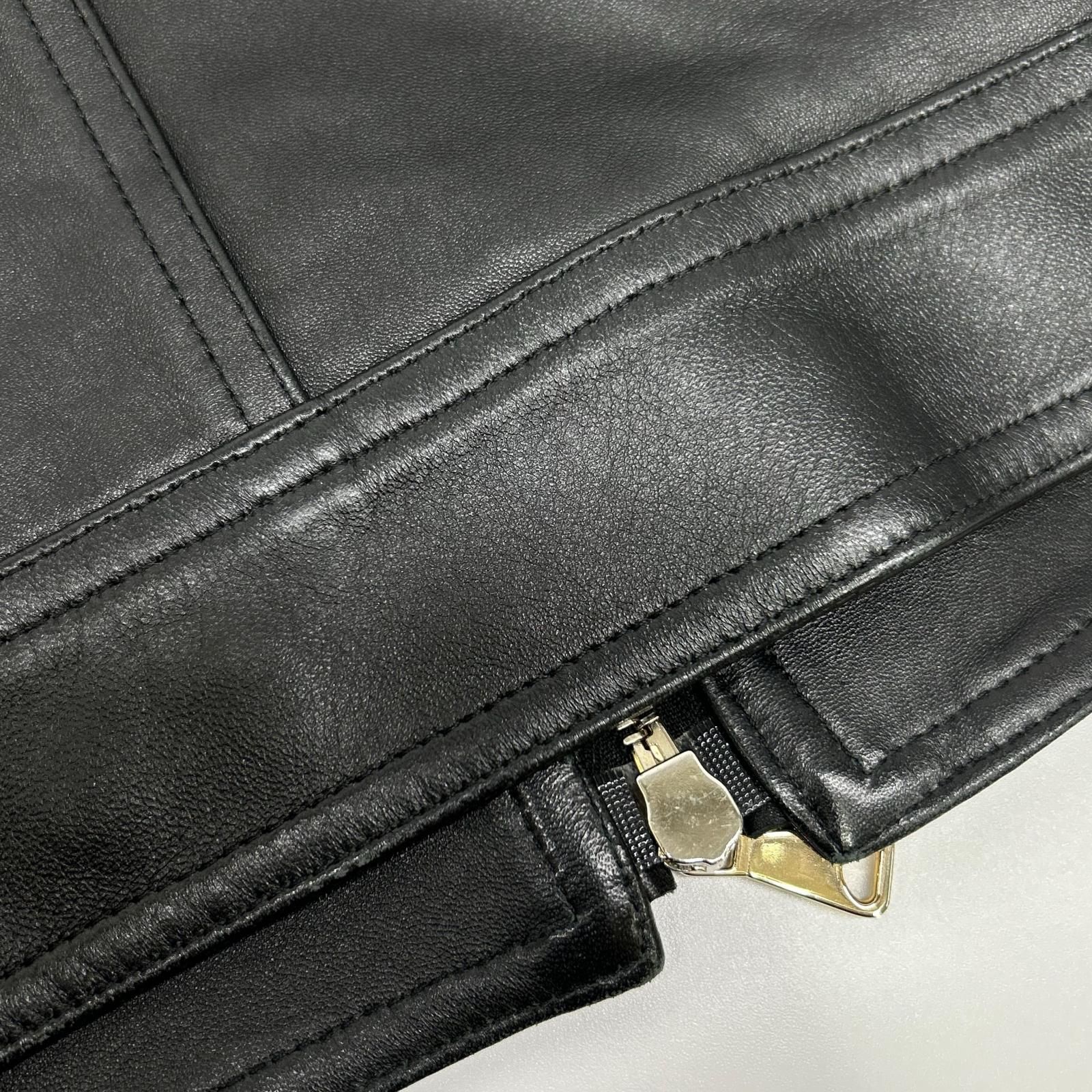 EMMETI エンメティー GIAPPONE-078 ブラック JURI ラムレザー シングル