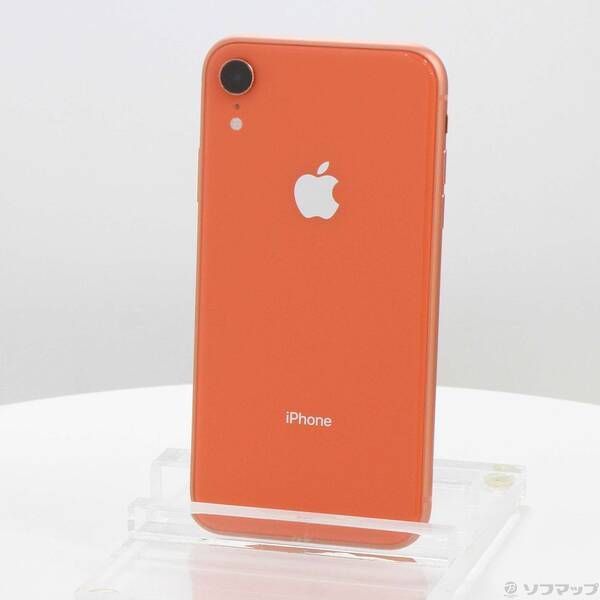 ★iPhone XR 128GB　コーラル　SIMフリー　中古美品②★ iPhone XR 128GB コーラル SIMフリー 中古 - メルカリ
