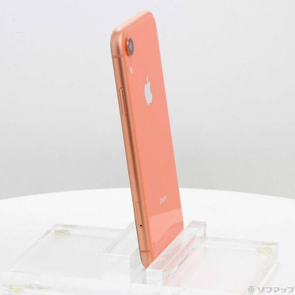 iPhone XR 128GB コーラル SIMフリー 中古 - メルカリ